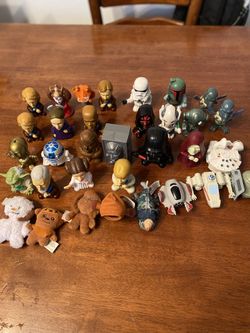 2005 Burger King Star Wars Toys Lot Of 35