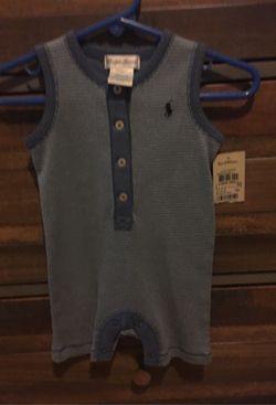 Ralph Lauren baby outfit 3 months. NEVER USED WITH TAGS