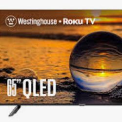 65 Inch Westinghouse Roku Flat Screen Smart TV With Roku 