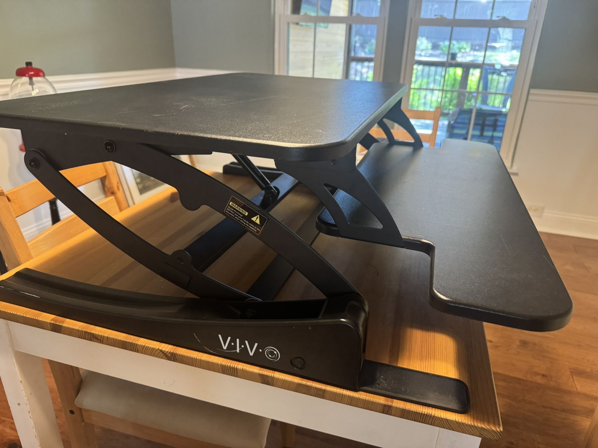 Vivo 32 inch Height Adjustable Stand Up Desk Converter, V Series