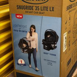 Baby Car Seat | Graco | SnugRide 35 LX | Brody - Black | Infant Car Seat | New | 