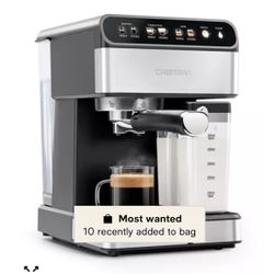 Chefman Espresso Machine with milk frother