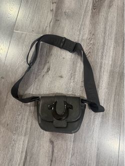 True religion Women's Mini Flap Dark Hardware Crossbody Bag