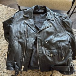 Men’s Leather Motor Cycle Jacket 