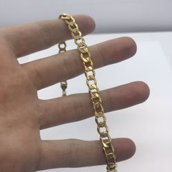 Gold Bracelet Cuban 10K New