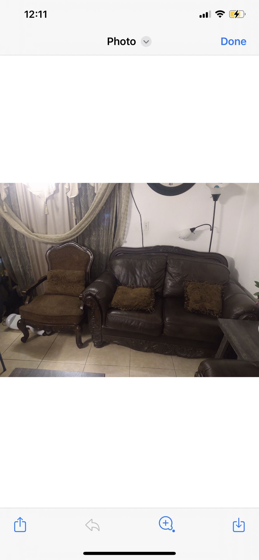 Couch And Love Seat And Chair 