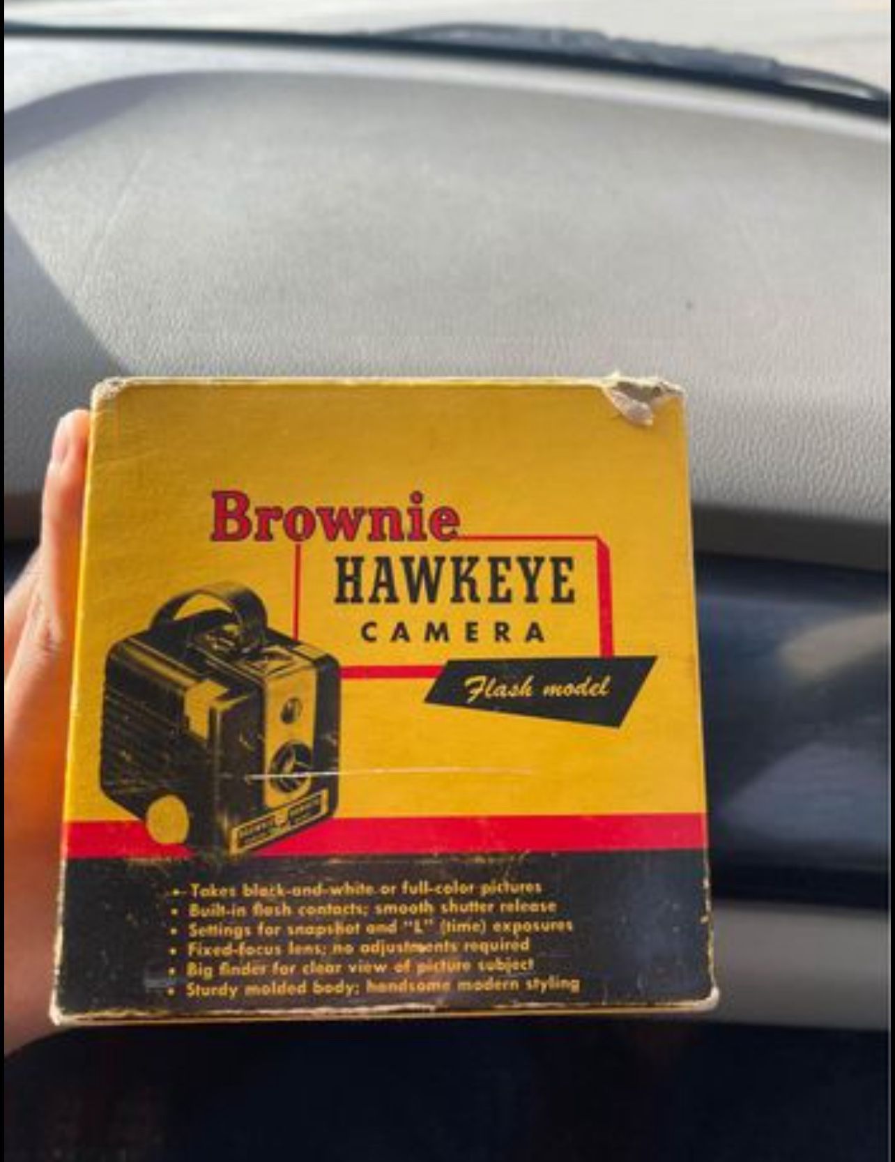 vintage 1950s hawkeye camera 