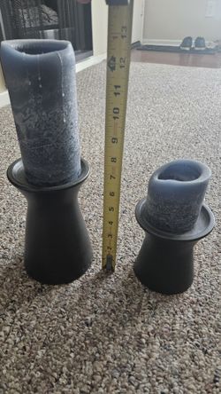 West Elm Candle Holders