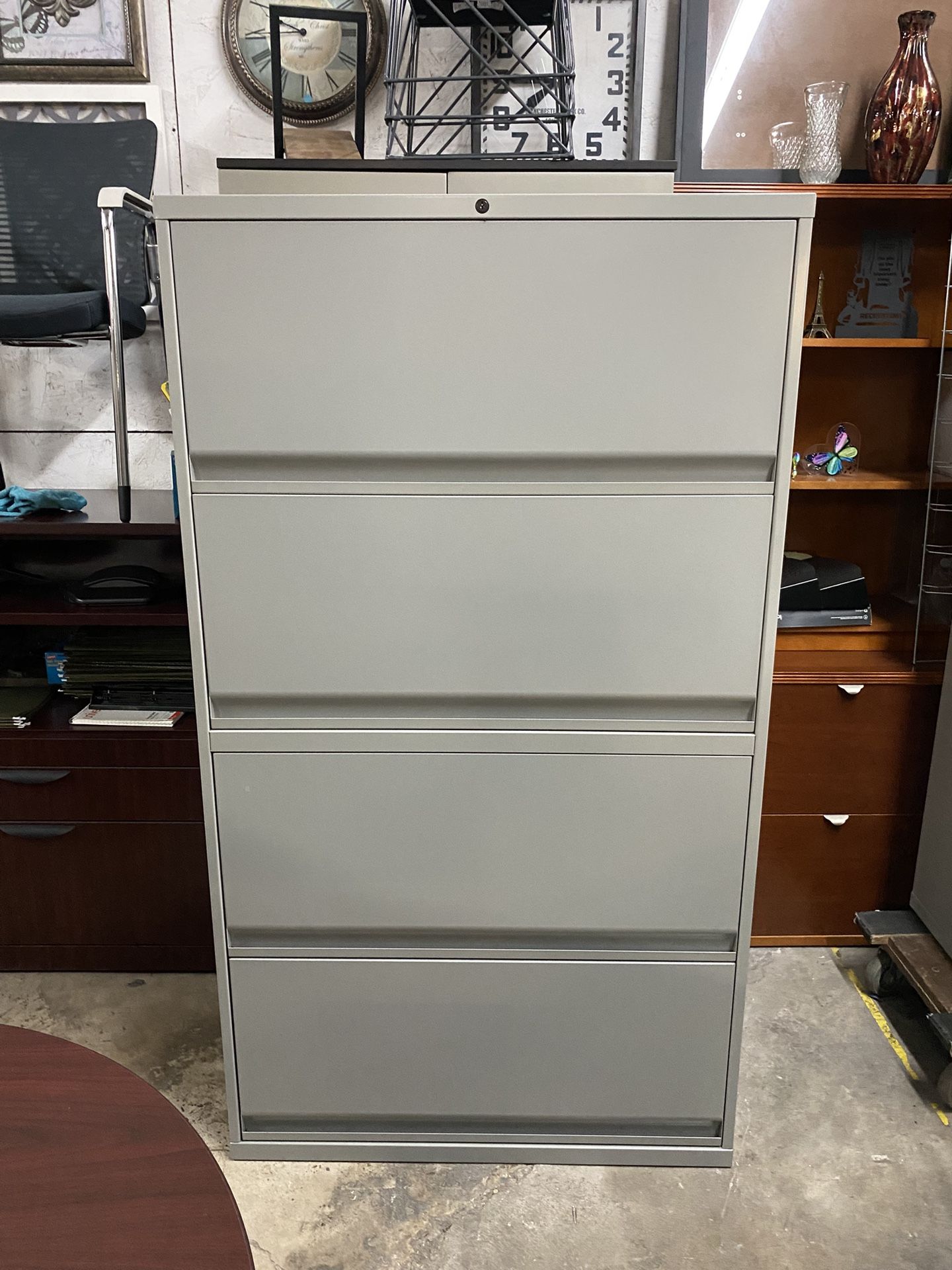 Knoll 4 door storage cabinet