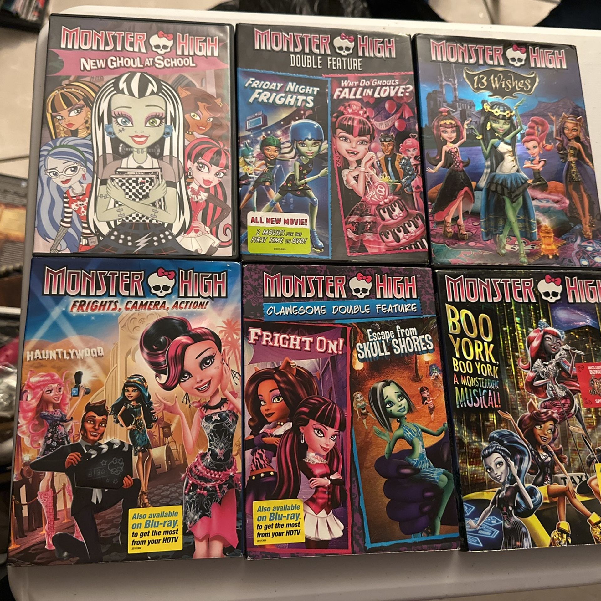 Monster High movies in order