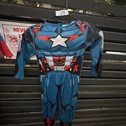 Captain America Custome Disfraz - 15$ Halloween