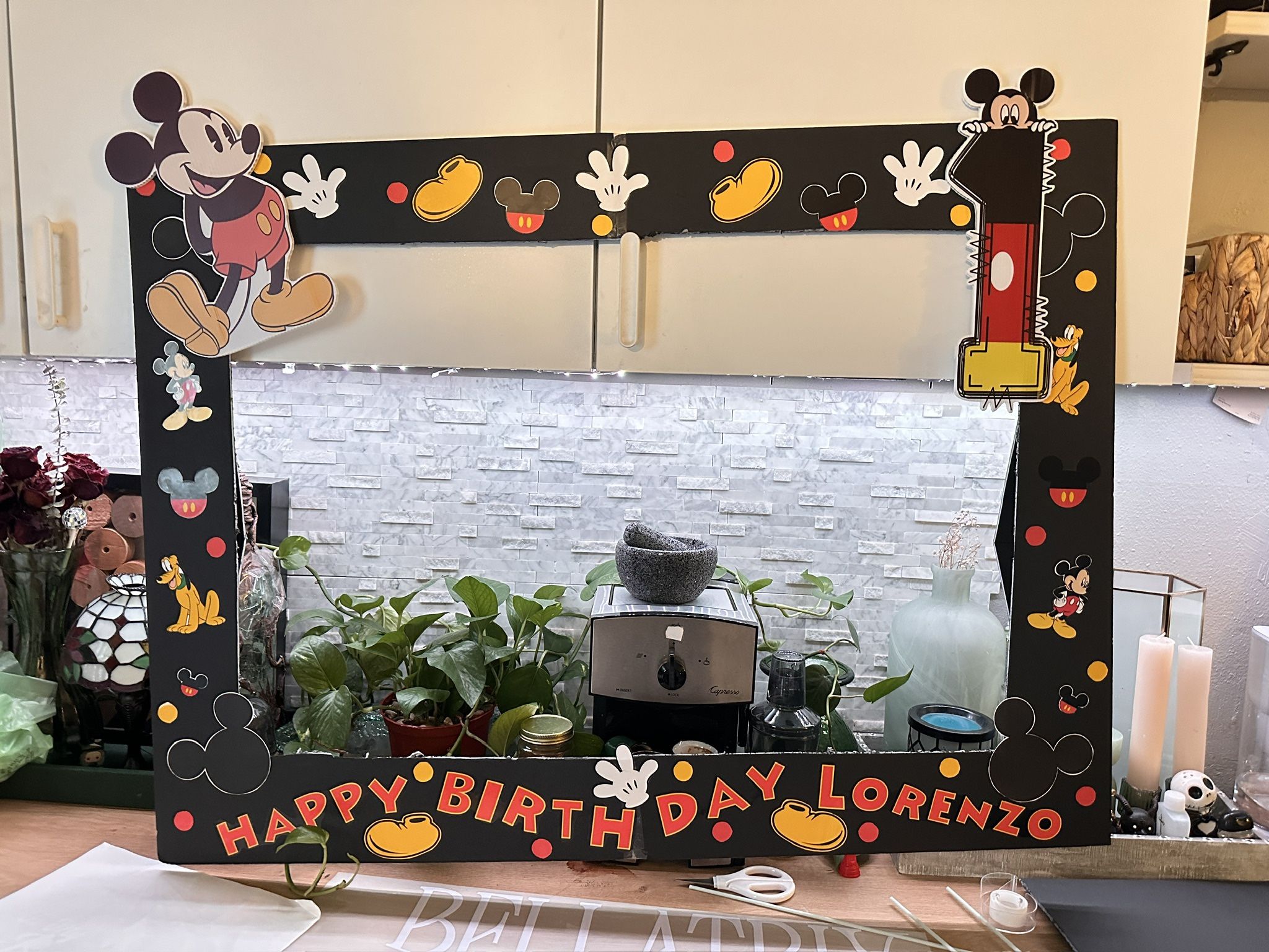 Mickey Mouse Photo Props