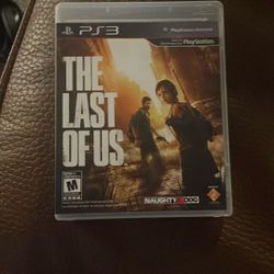 The Original Last Of Us For PS3 