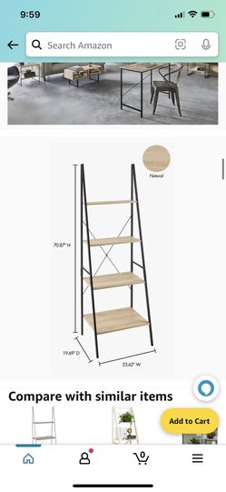 Ladder Shelf