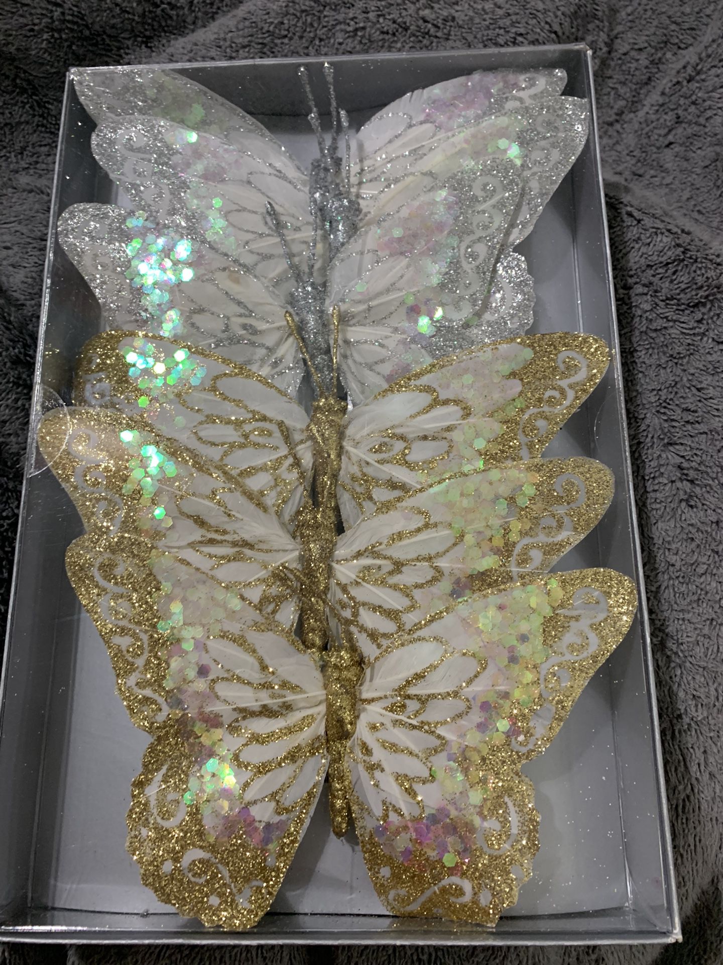 Clipped Butterflies For Decorations 