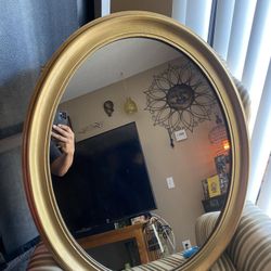 Vintage Mirror Really Nice Solid Heavy