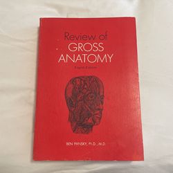 Review Of Gross Anatomy Fourth Edition