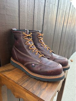 Thorogood AMERICAN HERITAGE – BLACK WALNUT MOC TOE SIZE 12EE