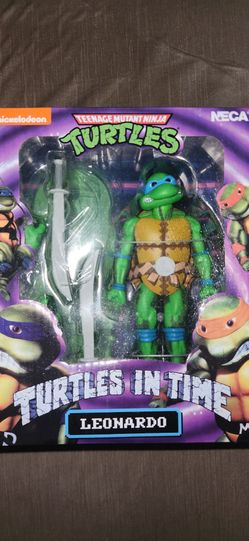 Neca Teenage Mutant Ninja Turtles in Time Arcade Leonardo