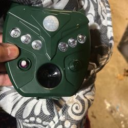 Solar Animal Repeller Outdoor 5 Modes Ultrasonic Animal Repeller with Motion Sensor and Flashing Light
