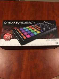 New Traktor Kontrol F1 DJ Controller