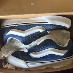Vans Knu Skool Navy White Blue Size 9