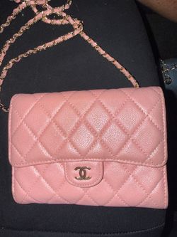 Pink Chanel bag