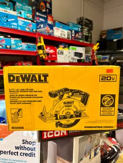 DEWALT Shop the Set 20-volt Max 6-1/2-in Brushless Cordless Circular saw (Battery Not Included and Charger Not Inclu...