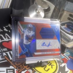 2021 Panini Phoenix Amon-ra St. brown Rising Rookie rpa Auto /99 RC 