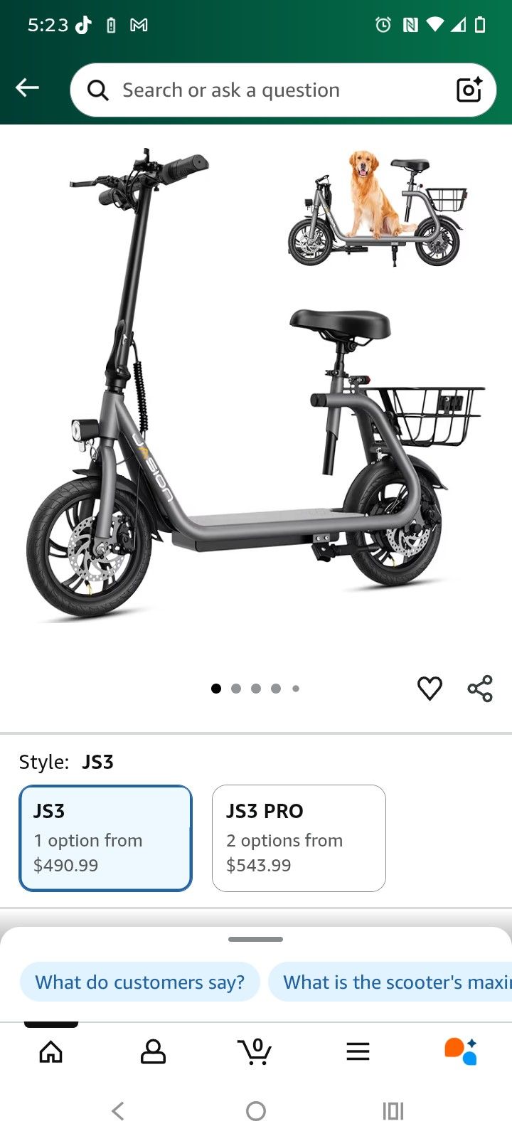 Scooter Electric Patineta Electrico