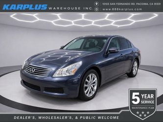 2009 INFINITI G37x