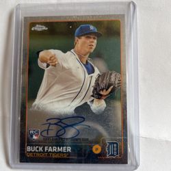 2015topps Chrome Buck Farmer Rookie Auto#ar-bfr