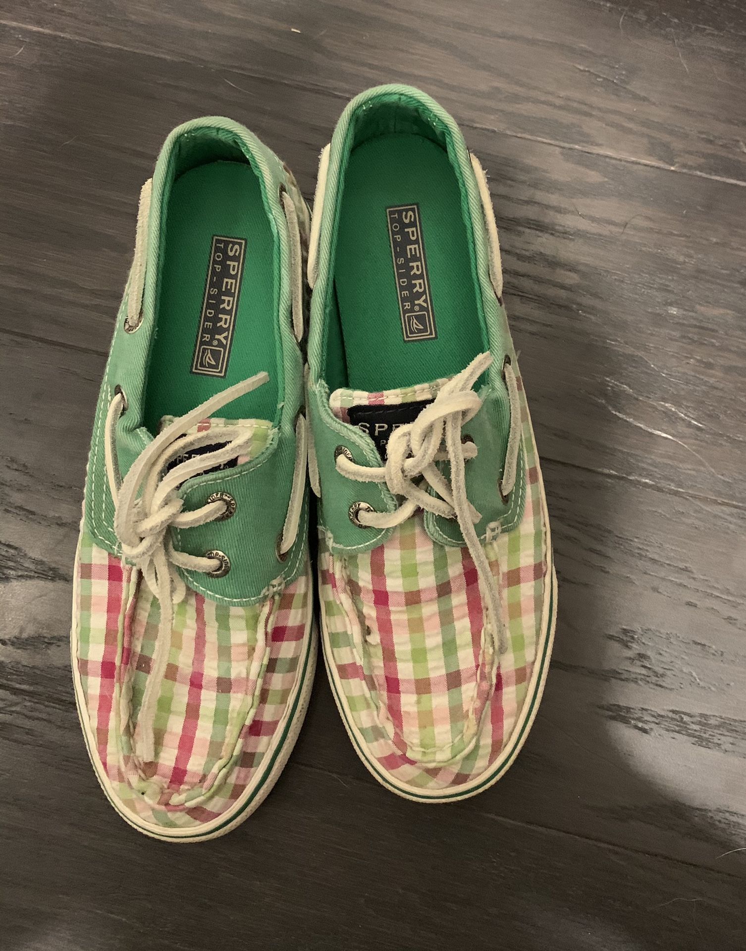 Sperry boat shoes — $10
