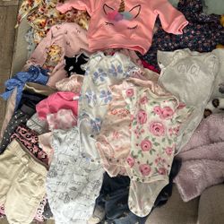 Lot Of Over 30 Pieces Sizes Newborn-6 Months