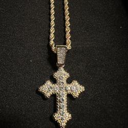 Cross Chain And Pendant 
