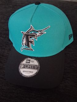 Florida Marlins New Era 9Forty Snapback Hat $30 price is firm