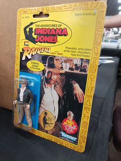 Indiana Jones and the raiders of the Lost ark 1982 action figure