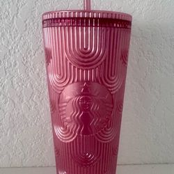 Pink Venti Starbucks Cup