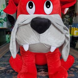 Giant Stuffy Bulldog 40in By 30in Like New