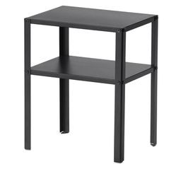 IKEA Knarrevik Nightstand, Black (used)