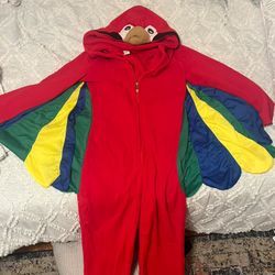 Halloween Costume Parrot Onsie Womens Medium 