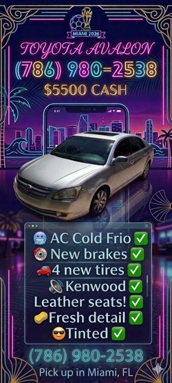 2007 Toyota Avalon