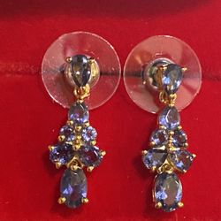 Catalina Iolite Earrings - brand new! 