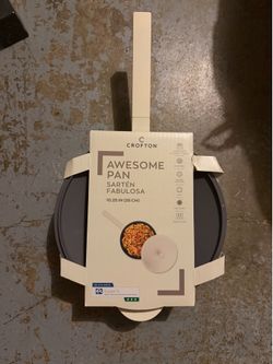New Aldi Crofton Awesome Pan 10.25" Nonstick Skillet (Our Place Always Pan Dupe)