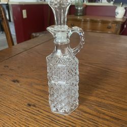 Vintage Oil Jar With Lid