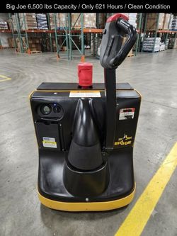 Title: Big Joe 24V Heavy Duty Electric Pallet Jack - 6,500 lbs (Only 621 Hours)