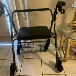 Extra Large Medical Rollator With Wheels