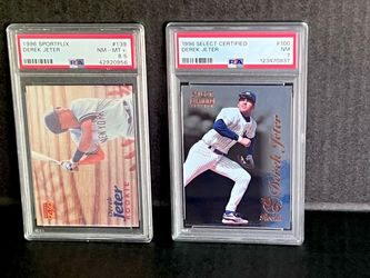 🔥 Derek Jeter Yankees Lot - Graded CCG 10 + 2x PSA Rookie Era Slabs! 🗽