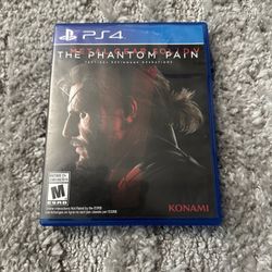 Sony PS4 PlayStation Metal Gear Solid The Phantom Pain