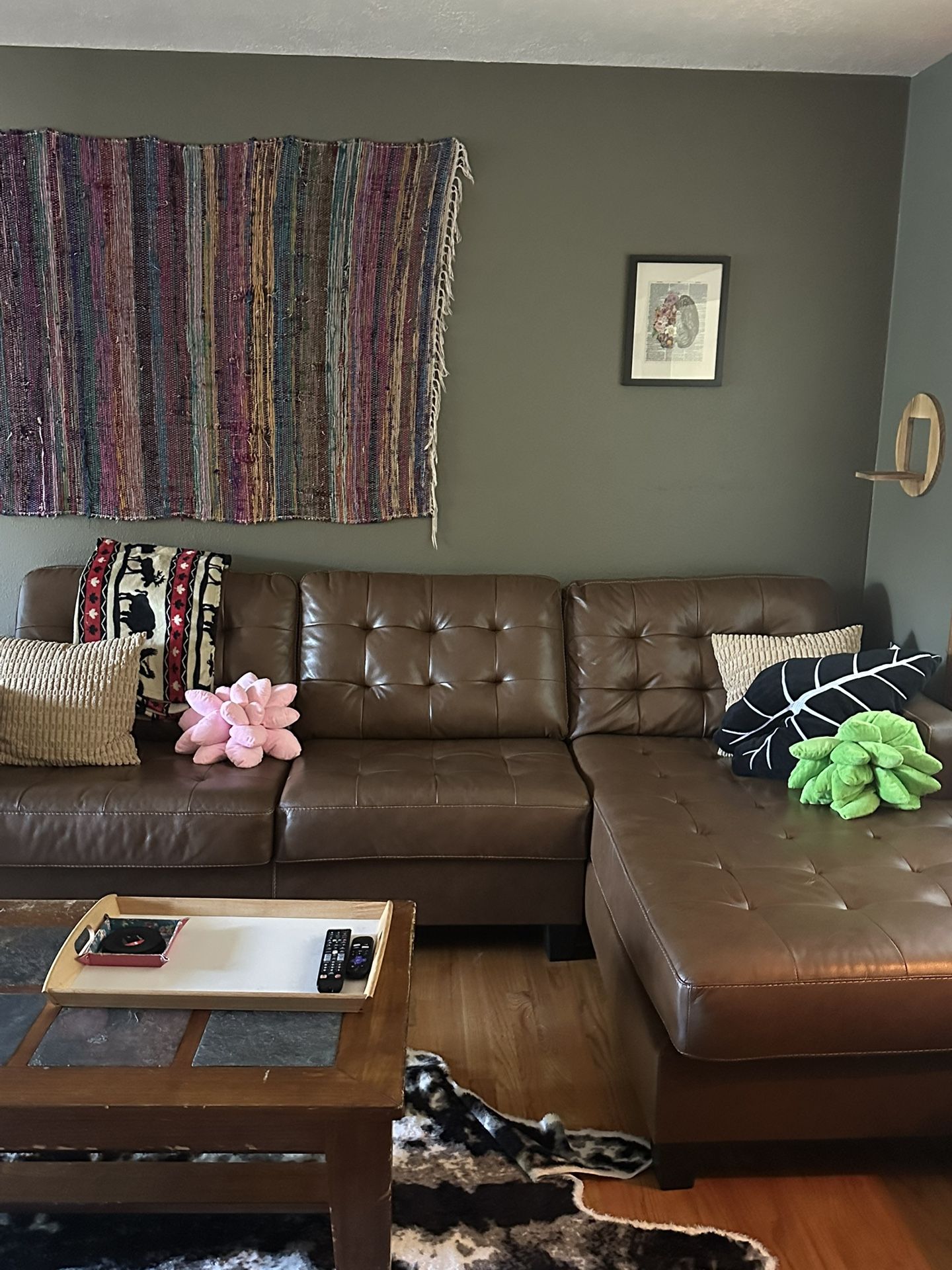 Soft Leather Couch